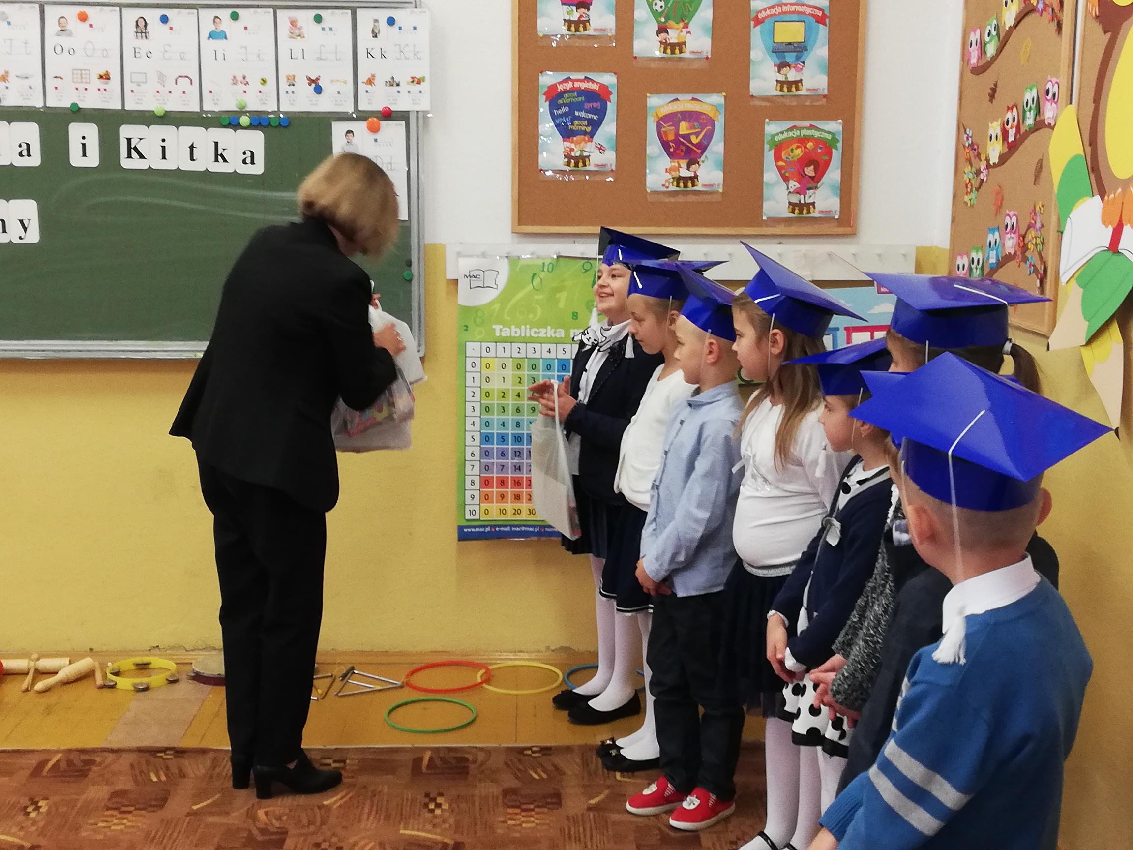 Pasowanie pierwszoklasistów